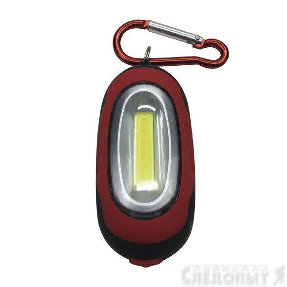 Фонарь-брелок СИБИРСКИЙ СЛЕДОПЫТ-FLICKER, 1 COB, 2х2032