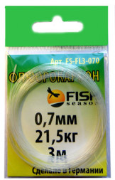 Поводковый материал FISH SEASON 0.70мм 21.5кг 3м FS-FL3-070