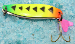 Блесна колеблющаяся двойная шумовая Condor Twin 1 размер 70 мм вес 16 г цвет 46 5 шт