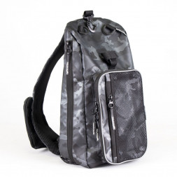 Сумка-рюкзак рыболовная Yaman Sling Shoulder Bag, 44х24х17 см, цв. серый камуфляж /5/