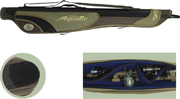 Чехол для удилищ AQUATIC п/жесткий мал. 135см Ч-06
