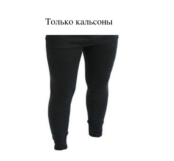 Термобелье СИБИРСКИЙ СЛЕДОПЫТ - Active кальсоны, до -30°С, двухслойное, р.50/15/