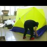 Палатка зимняя СТЭК Куб Long 3-местная трехслойная