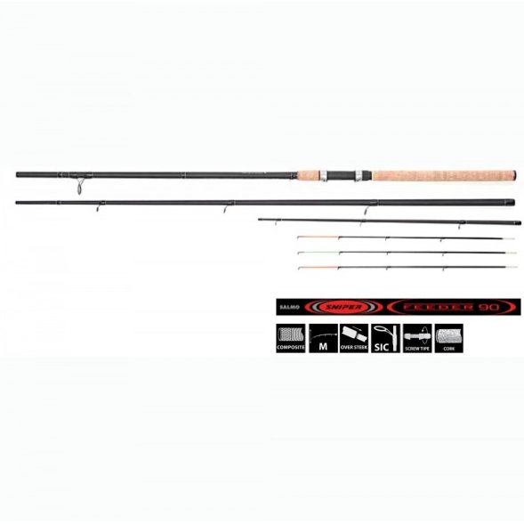 Фидер Salmo Sniper FEEDER 90 3.30