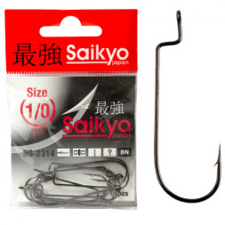 Крючок Saikyo BS-2314 Offset Worm №2/0 10шт