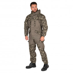Костюм Huntsman летний Горка-V2 цв. Хаки/MV-18, тк. Канвас Р-р: 56-58, Рост: 182