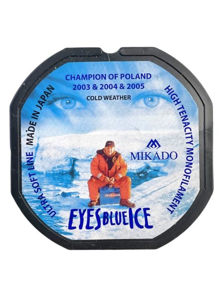 Леска Mikado Eyes Blue Ice 0.08 мм 50м