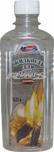 Жидкость для розжига костра RUNIS, 0,22л.