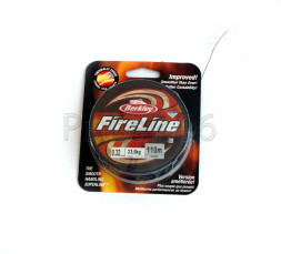 Леска плетеная BERKLEY FireLine Smoke 0.32 110м New