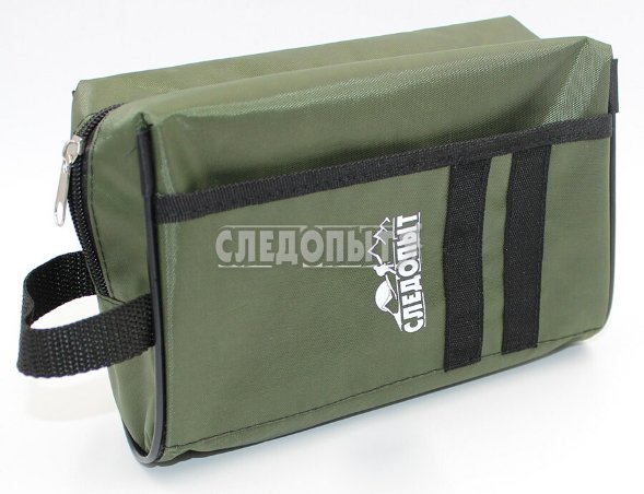 Косметичка СЛЕДОПЫТ Сумка р.13х20х7 см, ц. олива Oxford