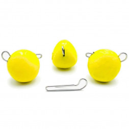 Груз UF Studio Капля- эксцентрик – 10 гр 10 шт ЖЁЛТЫЙ UV
