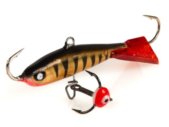 Балансир рыболовный для зимней рыбалки Lucky John Nordic 40мм+тройник 51401-11HRT