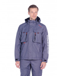 Костюм Huntsman д/с Торнадо цв. Серый, тк. Breathable Р-р: 48-50, Рост: 182-188