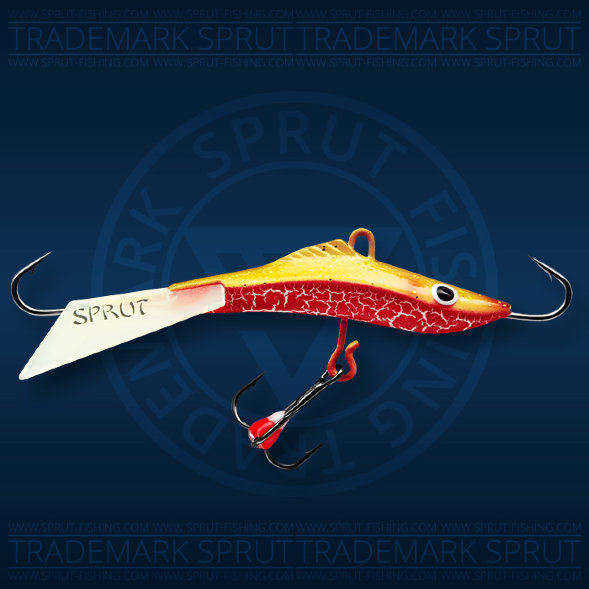 Балансир рыболовный для зимней рыбалки Sprut Mikari №7 16г 65мм RG