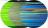 Леска плет. OWNER Kizuna X8 PE chartreuse 0.19 135м