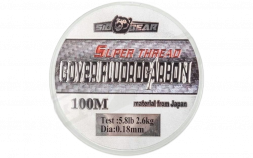 Леска SibBear Cover Fluorocarbon 0.22 100м